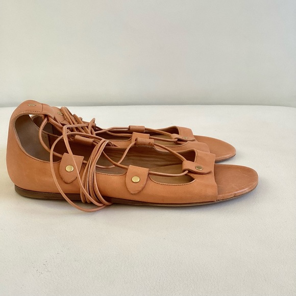 Isabel Marant Alisa Amber Yellow Gladiator Sandal NEW SZ 7 - Picture 5 of 10